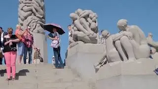 SCULPTURE OF VIGELAND (NORWAY, OSLO)