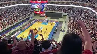 UP PEP Squad leads UP supporters singing UP Naming Mahal