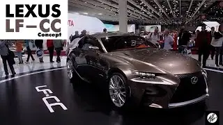 Reupload// Paris Motorshow 2012: Lexus LF-CC Concept