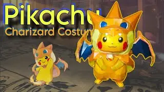 Pikachu × Charizard • Papercraft • Pokemon
