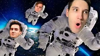 GAMERS SQUAD СТАЛИ КОСМОНАВТОМИ И СБЕЖАЛ С КОСМИЧЕСКОГО КОРАБЛЯ!!! | Escape Simulator #2