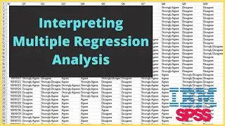 SPSS Tutorial: Interpreting Multiple Regression Output