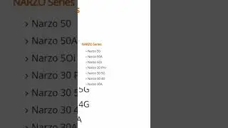 Realme  Ui 4.0  Update List 