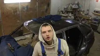 Двенарь замена пенки крыши часть 2