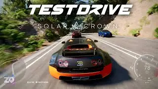 Bugatti Veyron Super Sport Gameplay - TEST DRIVE UNLIMITED SOLAR CROWN