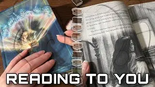 ASMR | reading you into a deep sleep ~ wet mouth sounds and soft whispers