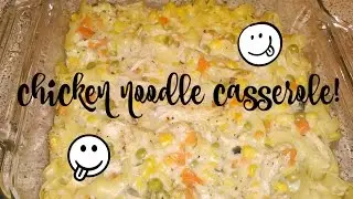 Chicken (or leftover turkey) noodle Casserole!