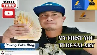 MY FIRST YOUTUBE SALARY