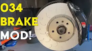Audi S4 Brake Mod! 034 Motorsport Rotors! Lines! Pads! Oh My!
