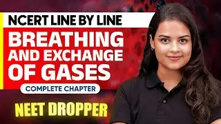 BREATHING AND EXCHANGE OF GASES in 1 Shot | NCERT Line by Line | Zoology Chapter 1 | NEET