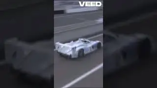 Oil On The Track Causes Two Audi's To Crash At The 2004 24 Hours Of Le Mans