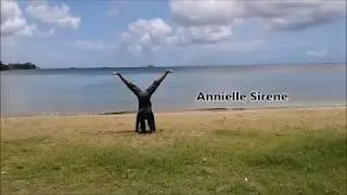 [PRACTISE ANNIELLE]  Learning Japanese Handstand Annielle