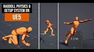 UE5 Ragdoll Physics Tutorial: Active Ragdoll, Stand Up & Moving Platforms (Complete Guide)