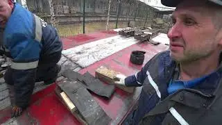 7 Тонный станок для изготовления колбасы и сосисок)Грузим на трал
