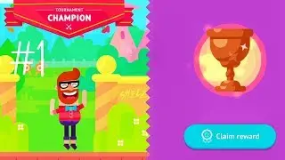 Проходим easy tournament в Bowmasters #1