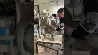 Неандерталец в пластилине 🪨 Plasticine Neanderthal