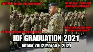JDF graduation 2021 intake 2002