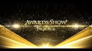 Awards Show (Royalty free Awards AE-template & music)