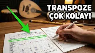 Türk Müziğinde Aktarma ve Transpoze Cetveli Kullanımı E-Kitap
