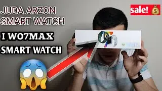I WO7MAX Smart Watch SERIES 7 ОБЗОР Узбек тилида eng arzon smart watch