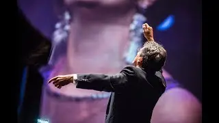 Maestro Dirk Brossé conducting Fargo by Jeff Russo with Brussels Philharmonic