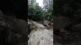 Здесь место силы. Горная река Цусхвадж. Походы в Сочи. 