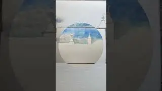 Маленький этюд акварелю.
