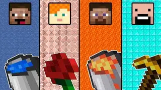 water bucket MLG with different characters