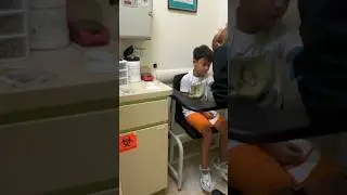 son doesn’t like visiting the doctor #shorts