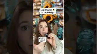 Sunflower Wedding Inspo 🌻