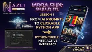 Architecting MBOA FLIX: Generative AI & Python UI Mastery 🚀 Lesson 1 
