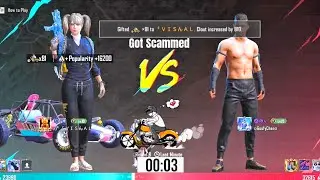 Worst pop Battle Scammed Ever 😤 Last Minute Popularity battle Gone Wrong 🥵 | Heavy Pop Battle #bgmi
