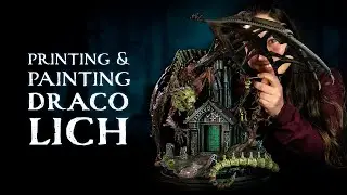 Vox'Shax, our Dracolich | 3D Printing, Painting & Assembling