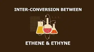 Inter-conversion between Ethene & Ethyne (Step by step)