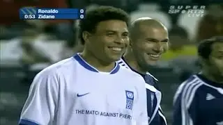 Zinedine Zidane First Match After Retirement
