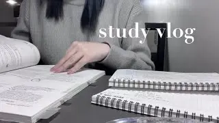 예비고3.. 아니 그냥 고3의 스카에서 밤샘 공부하는 브이로그