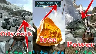 Location of Ancient Amber and Oil 