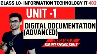 Digital Documentation | OPEN OFFICE WRITER|ONE SHOT | IMPORTANT TOPICS | CBSE 2025 | IT 402 Class 10