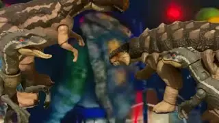 HE JUMPED!😱 | DINOSAUR STOP MOTION