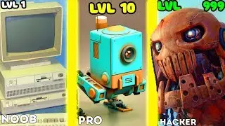 EVOLUTION OF ROBOT TO CREATE MINING ROBOT IN GAME UTOPIAN MINING!