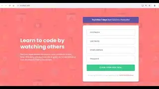 React TypeScript Signup form New