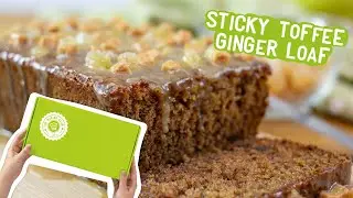 Sticky Toffee Ginger Loaf - Bakedin's November 2019 Baking Club box