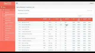 Setting up your Inventory List:  Editing bottle details
