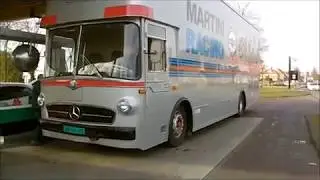 Mercedes - Benz  O317  Martini Porsche Racing (Renntransporter)