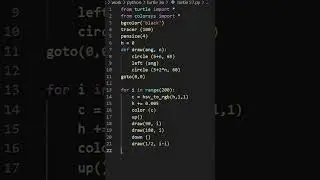 How to make amazing graphics by python turtle 29 🐢🐍 
