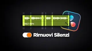 RIMUOVI I SILENZI IN AUTOMATICO con DaVinci Resolve 19