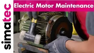 Electric motor maintenance with simatec