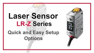 Laser Sensors KEYENCE LR-Z Series | Photoelectric Sensor | Quick and Easy Setup Options