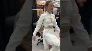 Creating a new costume for #BAZZAR cyr wheel? 🧵✂️  | Cirque du Soleil