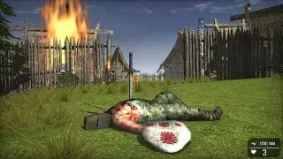 GameGuru speed level design: Raided encampment